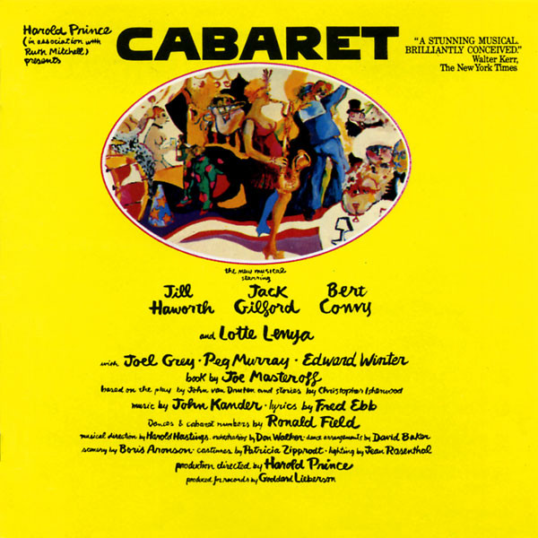Cabaret (Original Broadway Cast Recording) Label: CBS ‎– CDCBS 70273