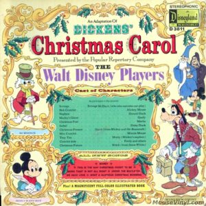 Walt Disney Productions Presents An Adaption Of Dickens Christmas Carol