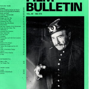 Monthly Film Bulletin Vol.49 No.578 March 1982