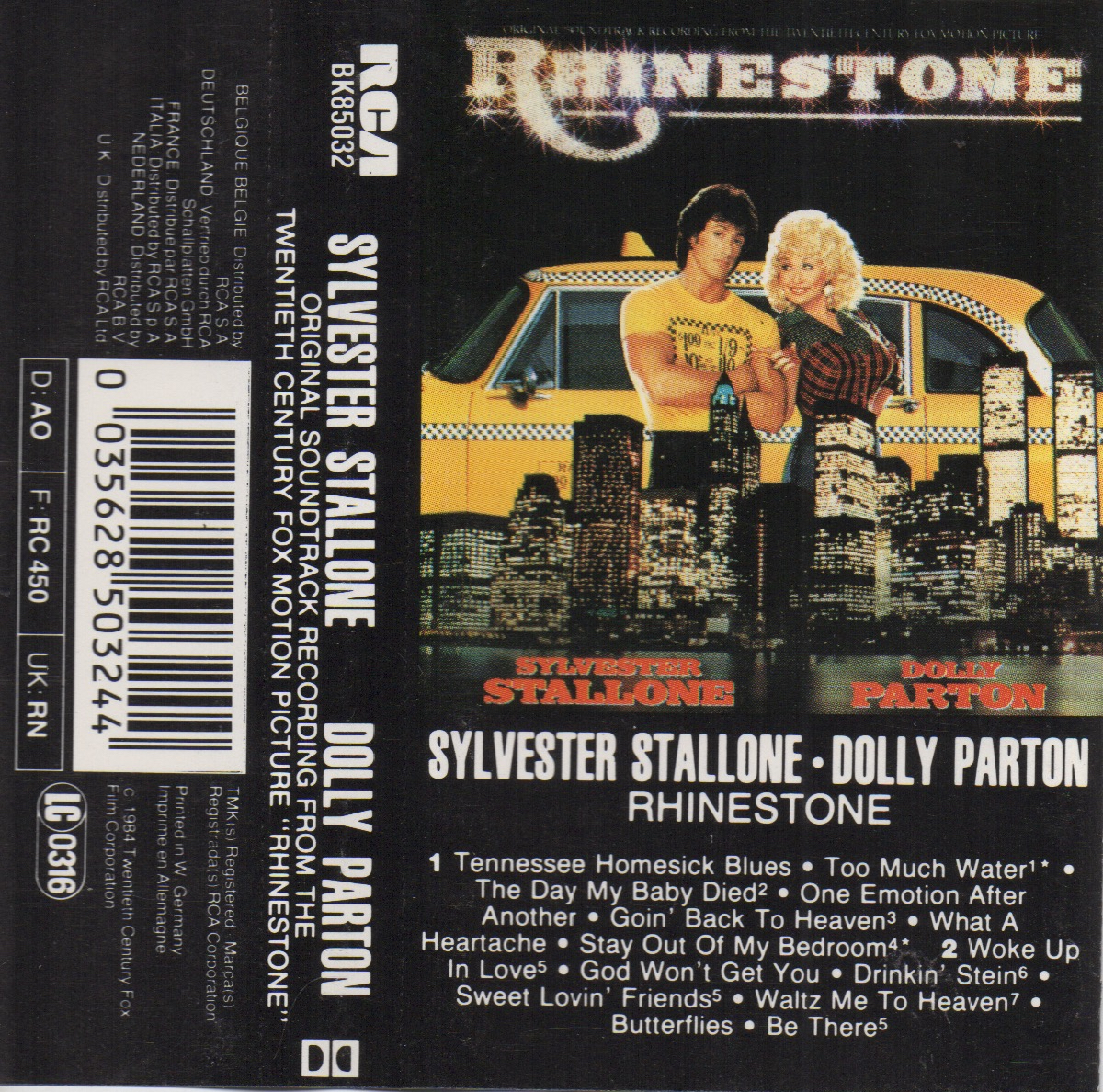 Rhinestone - Original Soundtrack Recording From The Twentieth Century Fox Motion Picture