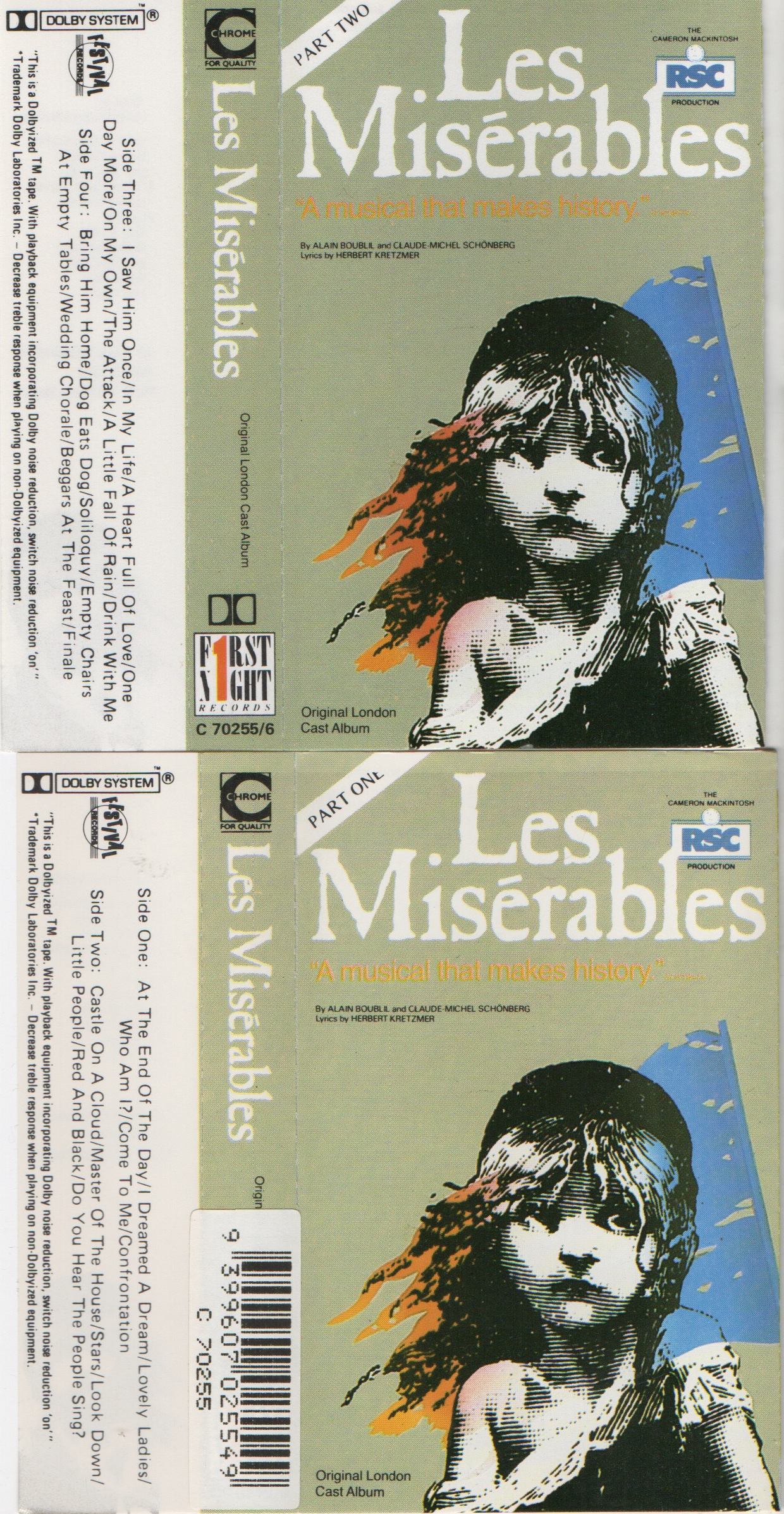 Original London Cast* – Les Misérables