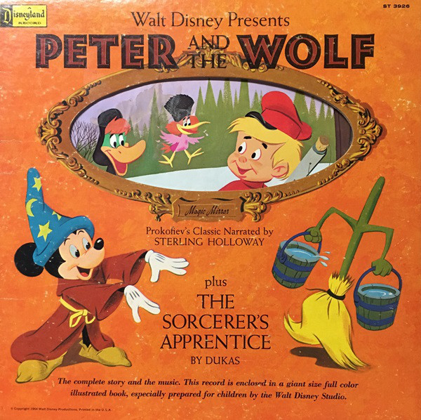 Walt Disney Presents Peter And The Wolf (Plus The Sorcerer's Apprentice)