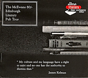 McEwan's Edinburgh Literary Pub Tour original soundtrack
