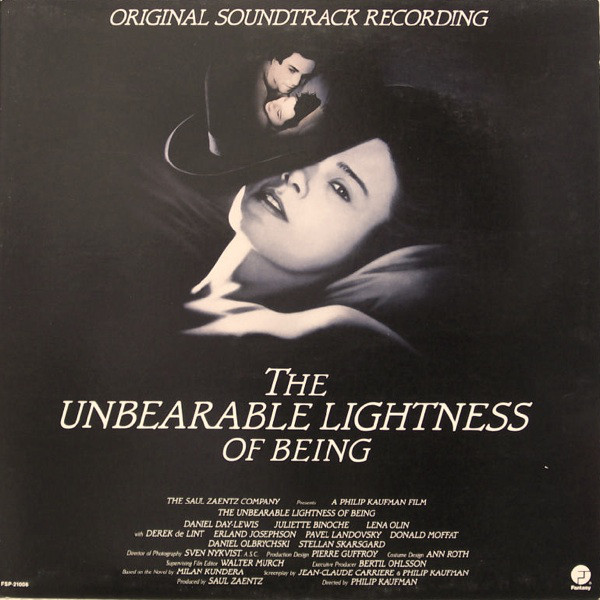 the unbearable lightness of being novel