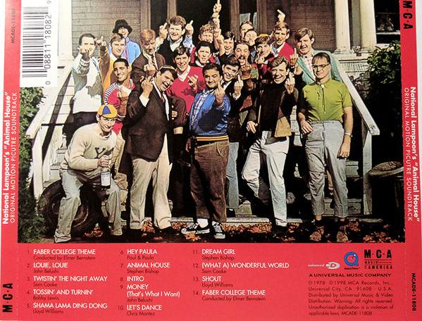 Animal House : - original soundtrack buy it online at the soundtrack to  your life