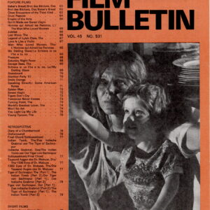 Monthly Film Bulletin Vol.45 No.531 April 1978