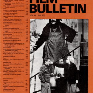 Monthly Film Bulletin Vol.45 No.533 June 1978