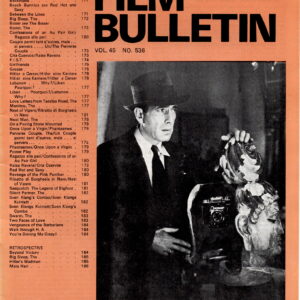 Monthly Film Bulletin Vol.45 No.536 September 1978