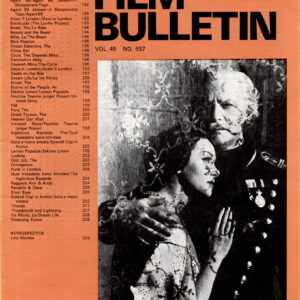 Monthly Film Bulletin Vol.45 No.537 October 1978